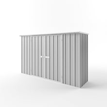 Load image into Gallery viewer, Flat Roof Garden Shed 3m (w) x 0.78m (d) - Zinc
