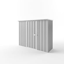 Load image into Gallery viewer, Flat Roof Garden Shed 2.25m (w) x 0.78m (d) - Zinc
