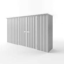 Load image into Gallery viewer, Flat Roof Garden Shed 3.75m (w) x 0.78m (d) - Zinc
