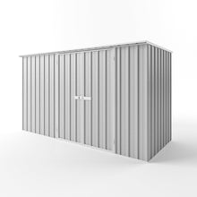 Load image into Gallery viewer, Flat Roof Garden Shed 3.75m (w) x 1.5m (d) - Zinc
