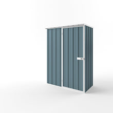 Load image into Gallery viewer, Flat Roof Garden Shed 1.5m (w) x 0.78m (d) x 2.12m (h) - Contemporary
