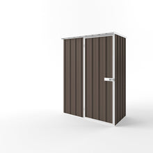 Load image into Gallery viewer, Flat Roof Garden Shed 1.5m (w) x 0.78m (d) x 2.12m (h) - Contemporary
