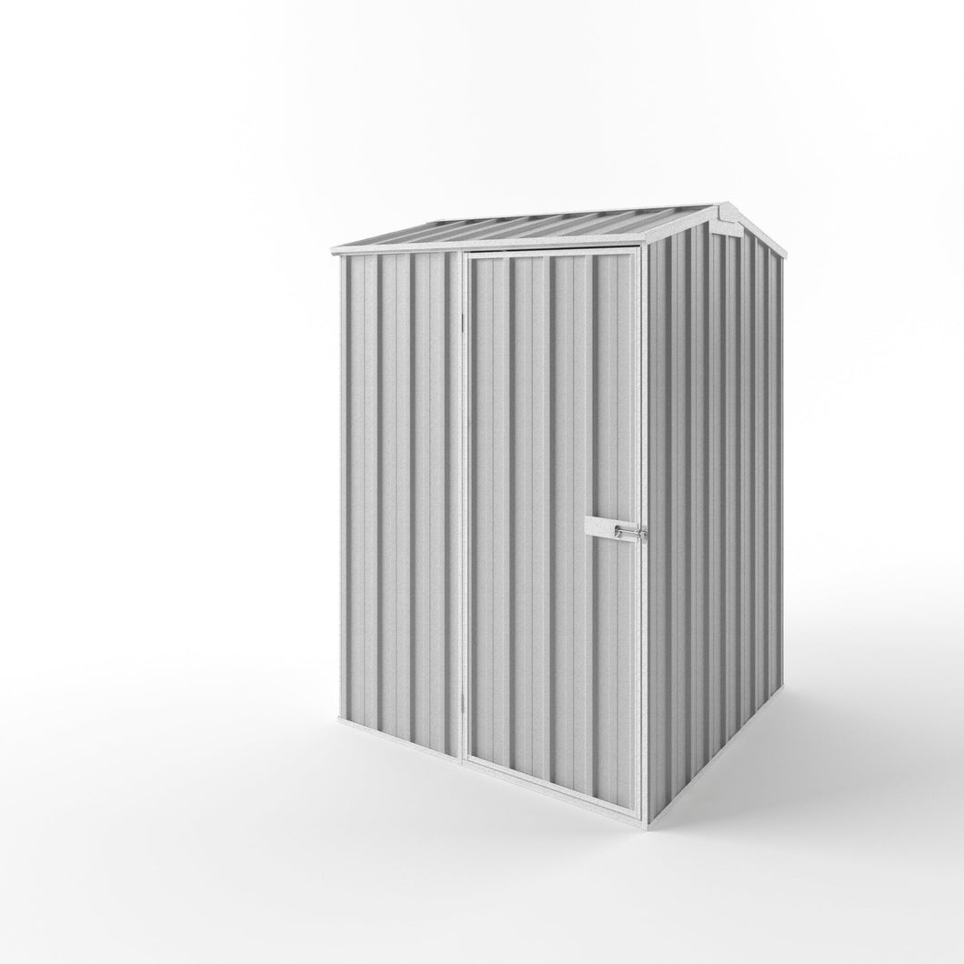 Gable Roof Garden Shed 1.5m (w) x 1.5m (d) x 2.27m (h) - Zinc